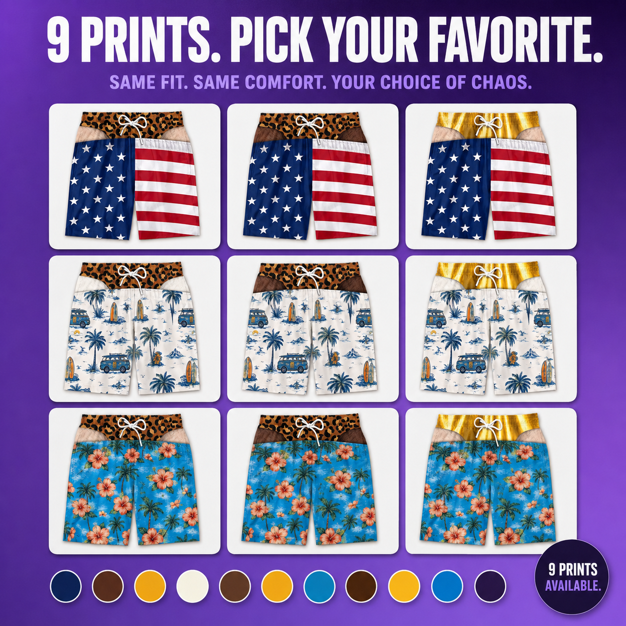 Lumola Swim Trunks